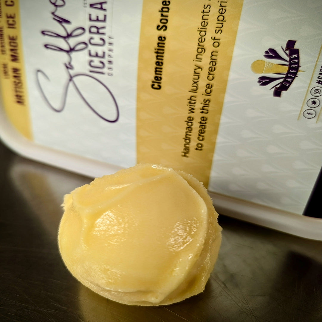 Spiced Clementine & Honey Sorbet