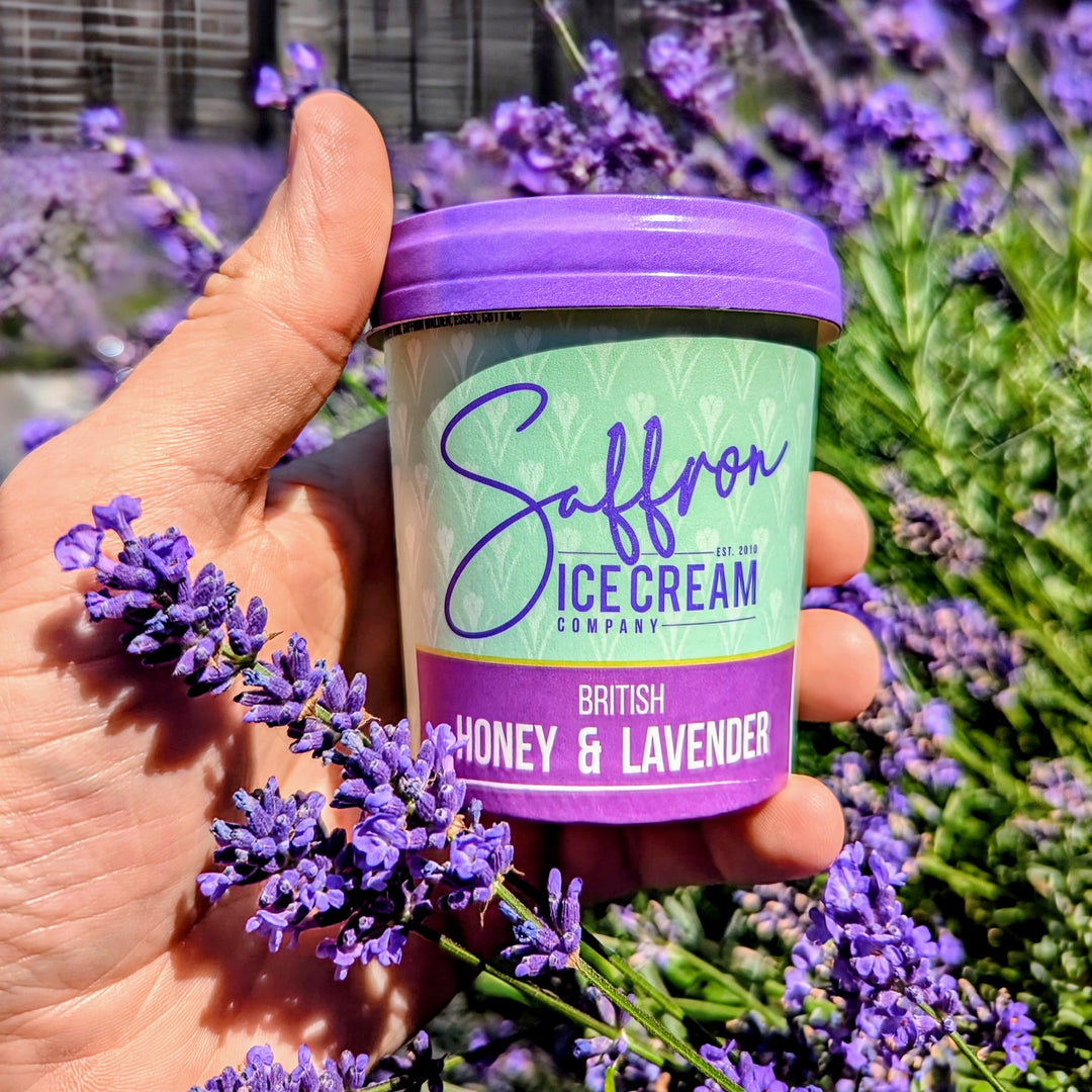 Honey & Lavender Ice Cream - The Perfect Spring / Summer Scoop?